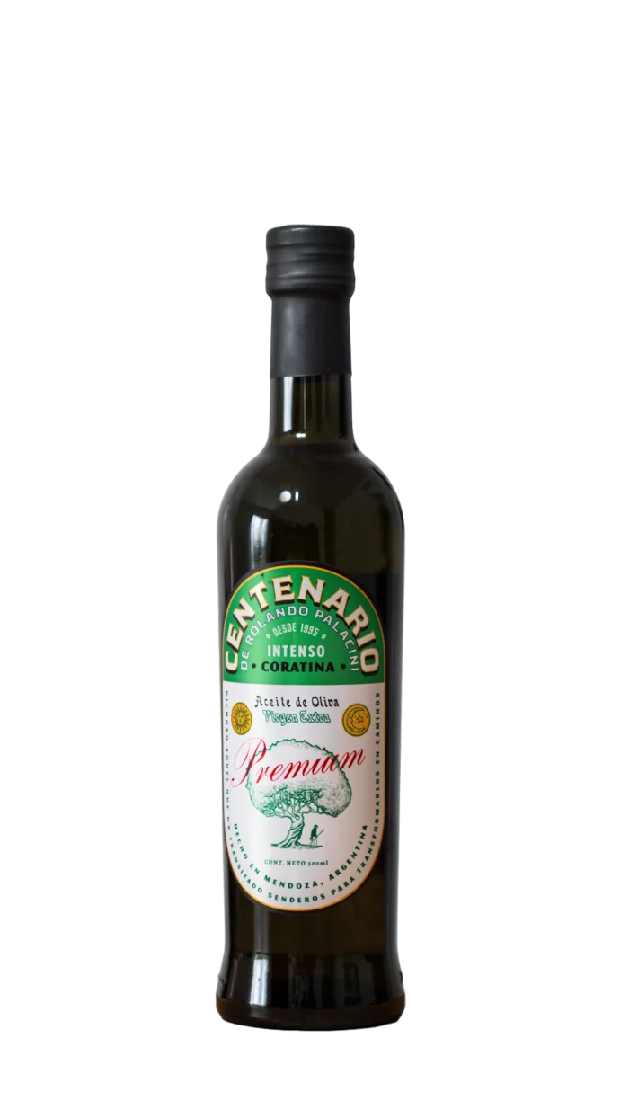 Aceite de oliva virgen extra 500 ML (vidrio) – Calidad premium – Coratina